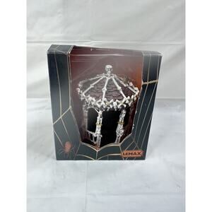 Lemax Spooky Town Skeleton Gazebo 53240 w/Box Halloween